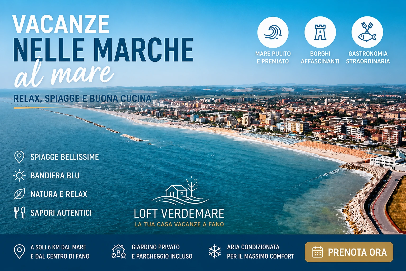 Vacanze nelle Marche al mare: relax, spiagge e buona cucina Vacanze nelle Marche al mare: relax, spiagge e buona cucina