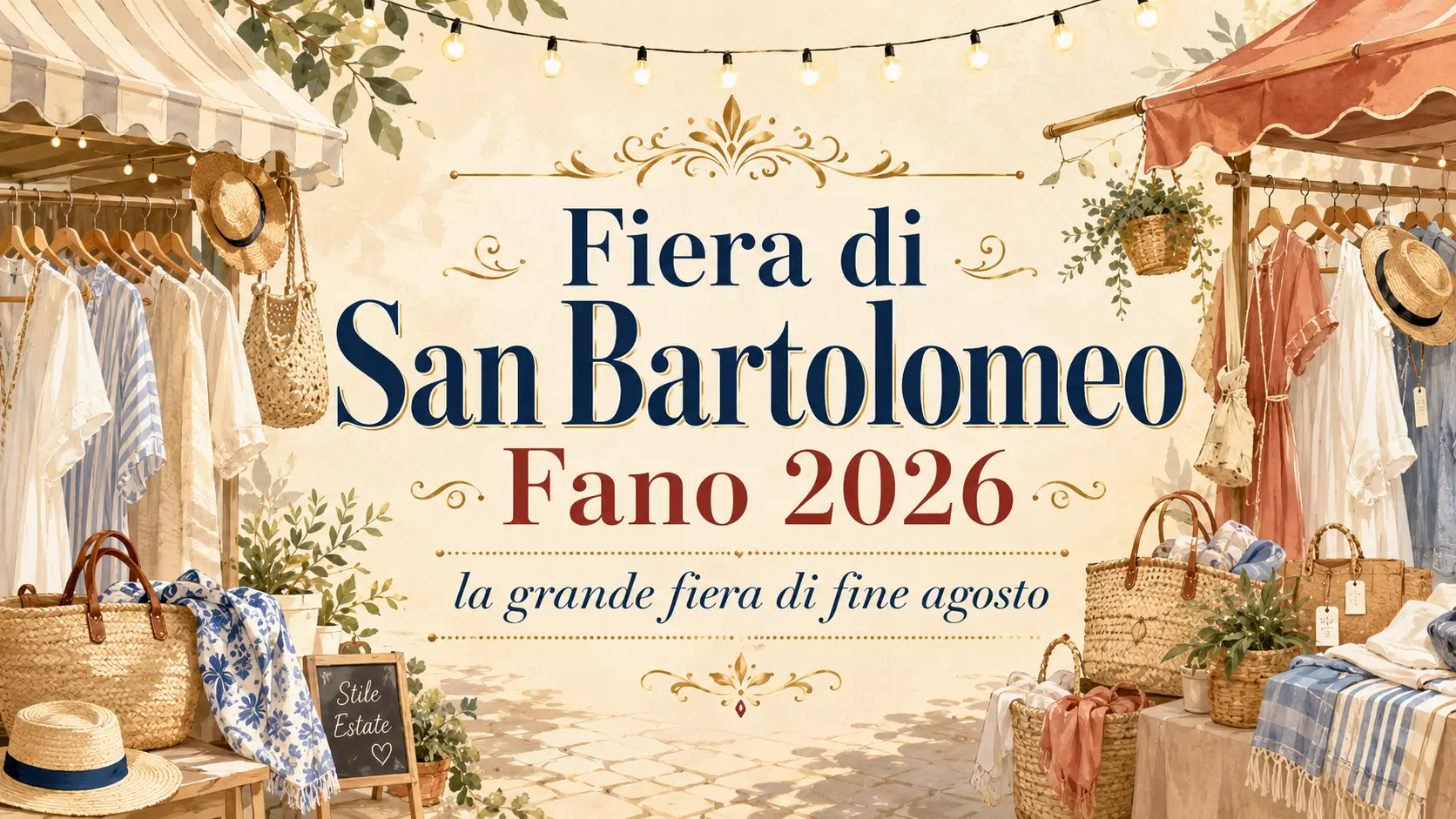 Fiera di San Bartolomeo Fano 2026: la grande fiera di fine agosto Fiera di San Bartolomeo Fano 2026: la grande fiera di fine agosto